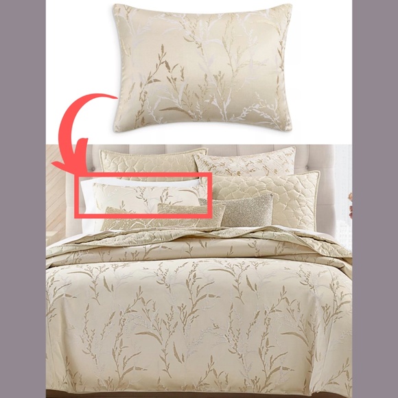 NEW Hudson Park Collection Reeds (1) Standard Sham Pillow - Picture 10 of 12